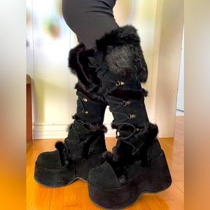 Demonia creeper festival boots..